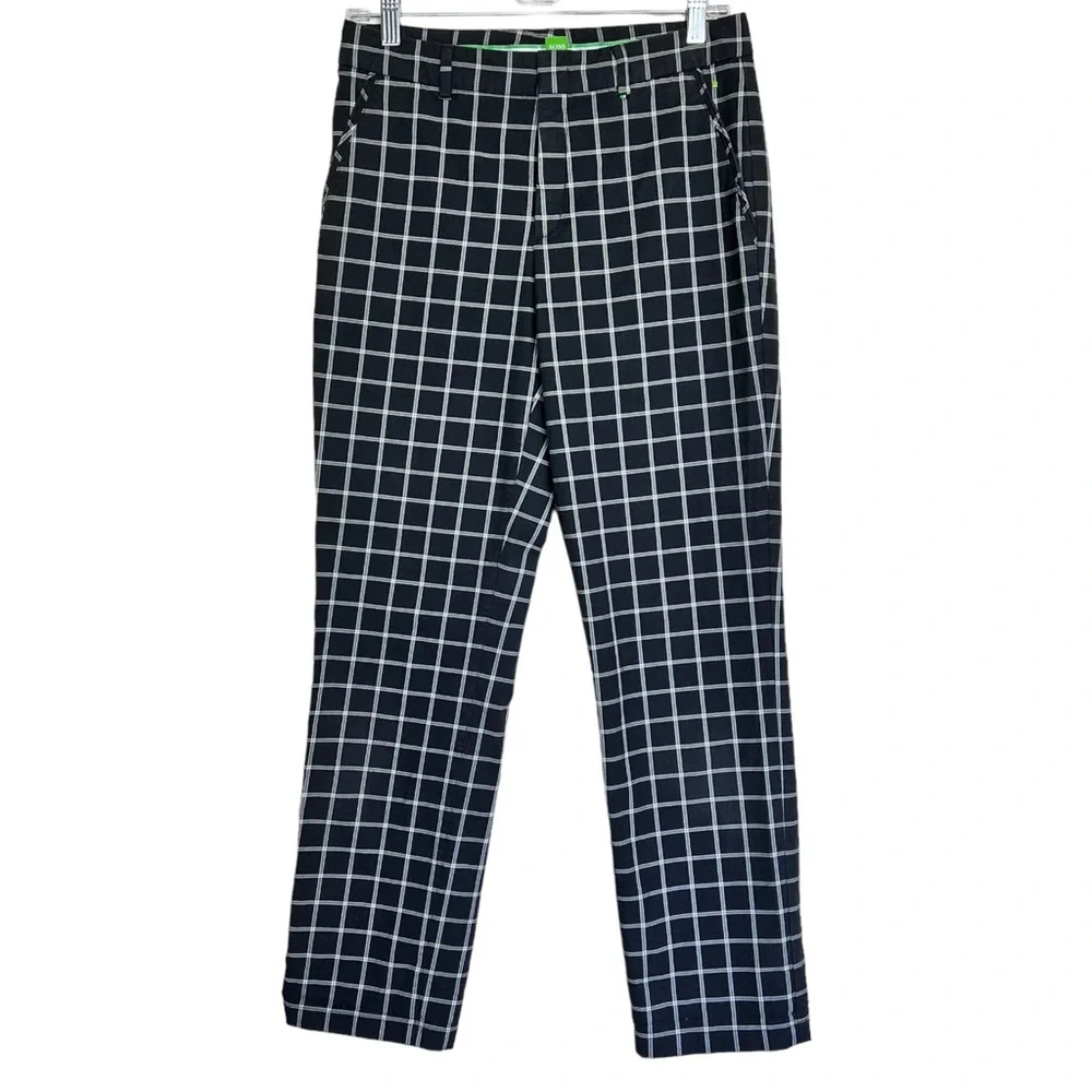 HUGO BOSS Haddys Golf Pants Regular Fit Performance Green Label Mens Size 29